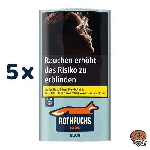 Rothfuchs blue blau - /,