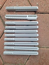 ABB , Striebel John Quick-Steckschiene 10x  ZK 525 , PE/N KLEMMENSCHIENE