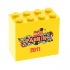 1x LEGO building brick 2x4x3