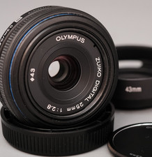 working MFT pancake Olympus ZUIKO DIGITAL 25mm  F/2.8 - Four Thirds System