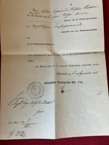 Kirchen austritt 1911 - kirchen-austritt,