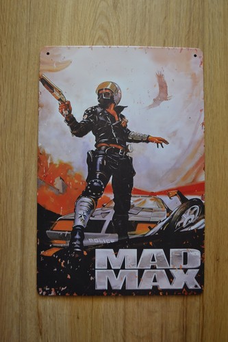 Mad max blechschild - mad,