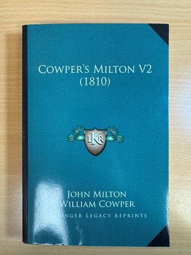 Cowper milton - milton, v2