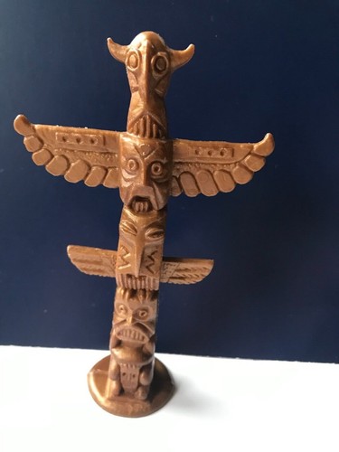 Indianer totem groß - indianer,