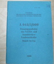 NVA Handbuch  Dienstvorschrift
