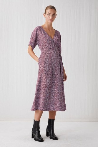 Women arket dress burgundy - dress,