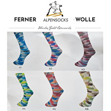 Ferner ALPENSOCKS Lungauer 4-fach Sockenwolle aus süddeutscher Merinowolle