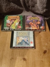 The Legend of Kyrandia Book One/ Three + Lands of Lore throne of chaos PC Spiele