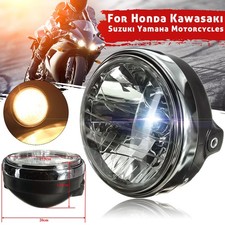7 Zoll LED Motorrad Scheinwerfer DRL Halo Angle Eyes Projektor Für Honda Yamaha