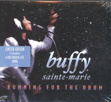 Buffy Sainte Marie Running For the Drum CD/DVD Europe Cooking Vinyl 2009 limited