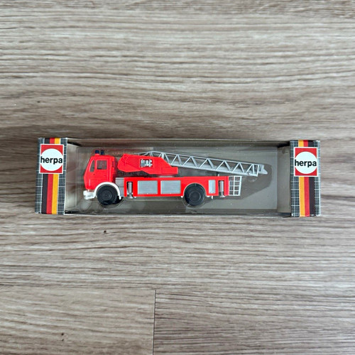 Herpa feuerwehr drehleiter - feuerwehr, h0