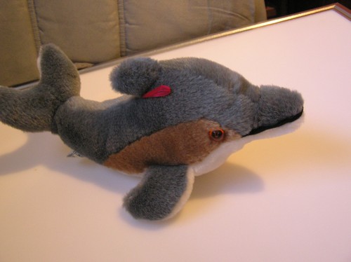 Plüschtier delfin linda - delfin,