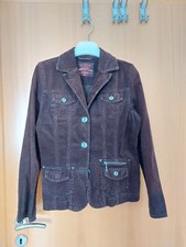 Damen Cord Jacke Cecil Größe S Dunkel Braun Jeansjackenstil