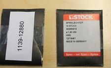 STOCK Einlippenbohrer Durchmesser 1,90mm - Länge 42x20mm - HSS - 20 Stück