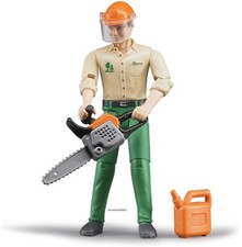 Bruder®  60030   Forstarbeiter mit Zubehör, NEU & OVP,  DHL - Paketversand