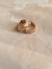 Creolen 333er Gelbgold,Vintage