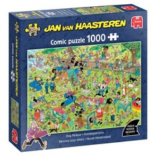 Jan van Haasteren, Hunde-Hindernislauf, 1000 Teile Puzzle