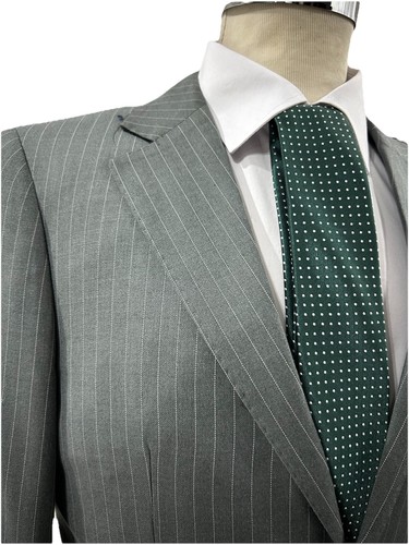 Herrenanzug grau gessato drop - grau,