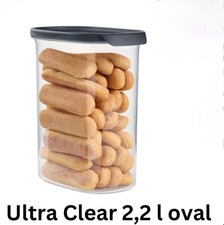 Tupperware Ultra Clear oval