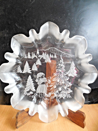 Walther glasplatte weihnachts - glasplatte,