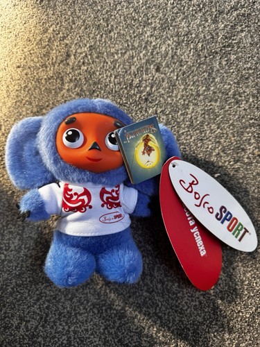 Blaue cheburashka plüsch - cheburashka,
