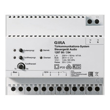 Gira Steuergerät Audio Bussystem Türkommunikation REG 6TE Einbaulautsprecher