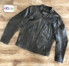 Belstaff  K RACER BLOUSON, jacket, grained leather, Lederjacke, size L