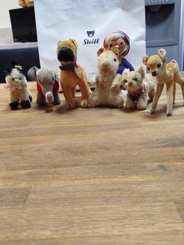 Steiff tiere konvolut - steiff,