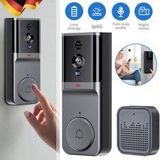Video Türklingel mit Kamera Funkklingel Türsprechanlage Funk Türklingel WLAN-DE