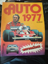 AMERICANA KAUGUMMI - SAMMELBILDER ALBUM - AUTO 1977 + MOTORRÄDER  - TEILVOLL