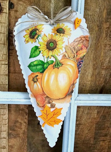 Herbst deko herz - herbst,