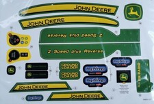 Aufklebersatz Original Peg Perego John Deere Ground Loader IGOR0068 komplett neu