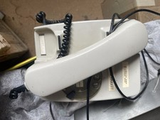 70er Vintage Post Telefon Wählscheibentelefon Schnurtelefon Retro grau 60er