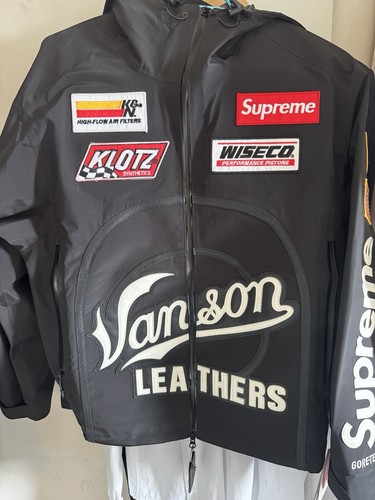 Supreme vanson jacke - x,