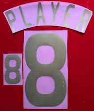 Set Flock Nummer number Trikot