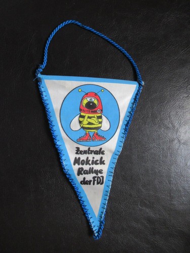 Wimpel zentrale mokick rallye - wimpel,