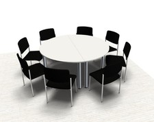 Konferenztisch mega rund - mega,