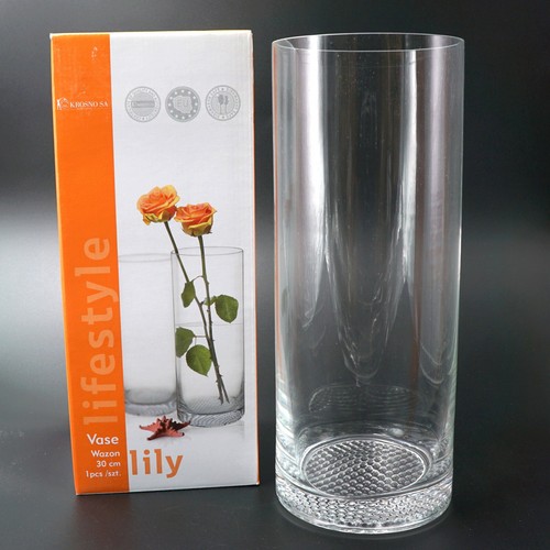 Vase glas zylindervase - vase,