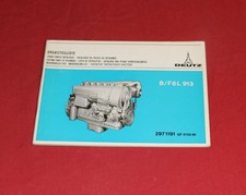 Ersatzteilliste DEUTZ Motor BF