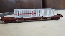 Rivarossi HO - 4achsiger Containerwagen für Wechselstrom (Märklin)