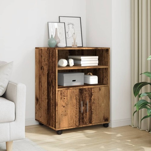 Rollschrank druckertisch - rollschrank,