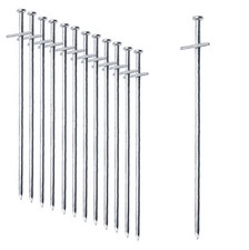 ToCi Felsbodenheringe 23 cm Stahl Zelt Hering Zeltnagel Erdnagel Fels Steinboden