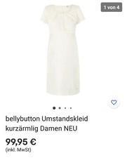 Umstandshochzeitskleid Belly Button 