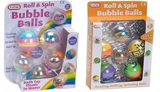 Baby Bubble Balls Roll & Spin Badespielzeug Baby Entwicklungsspielzeug Aktivität Spaß Zeit