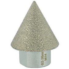Diamant Kegelfräser spitz 2 -