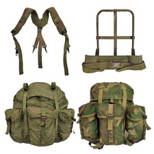 Alice Rucksack Original US Day Bag Army Backpack Gurtband LC2 Hosenträgersystem