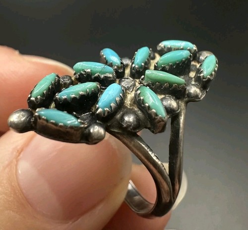 Zuni indianer türkis - zuni, silber