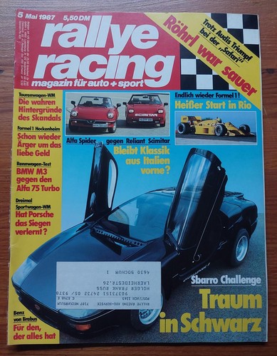Rallye racing 1987 bmw - racing,