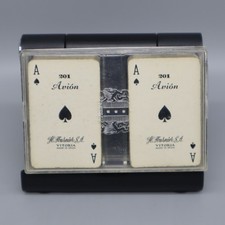 Vintage Avion Nr 201 Patience Lilliput Spielkarten Heraclio Fournier Spanien top