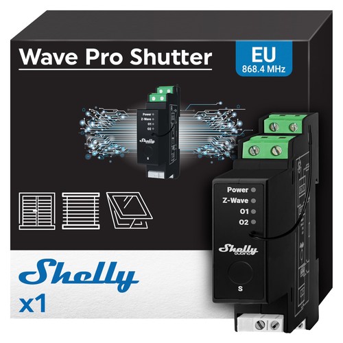 Shelly wave pro shutter - wave, –